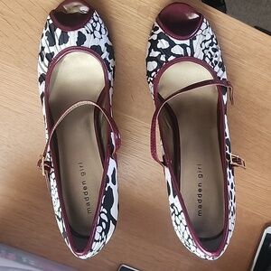 Gently worn Madden Girl peep toe Heels Size 10 in excellent condition